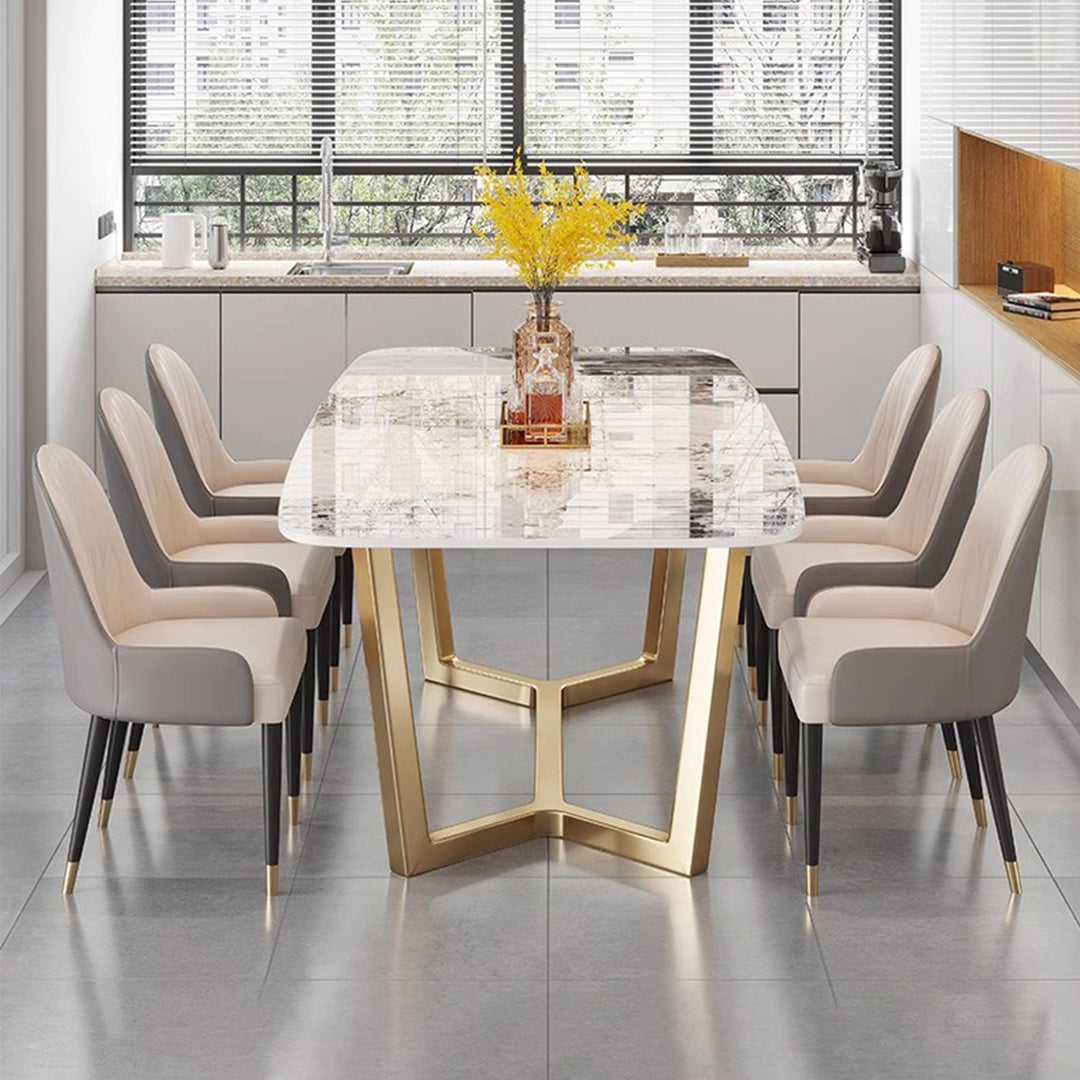 Durable Sintered Stone Dining Table Present Them