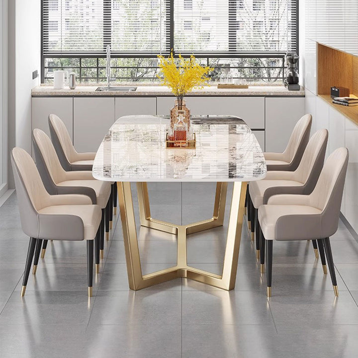 Durable Sintered Stone Dining Table Present Them