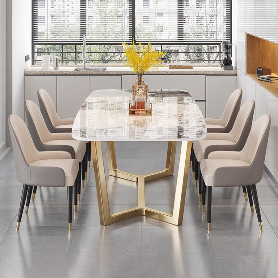 Durable Sintered Stone Dining Table Present Them