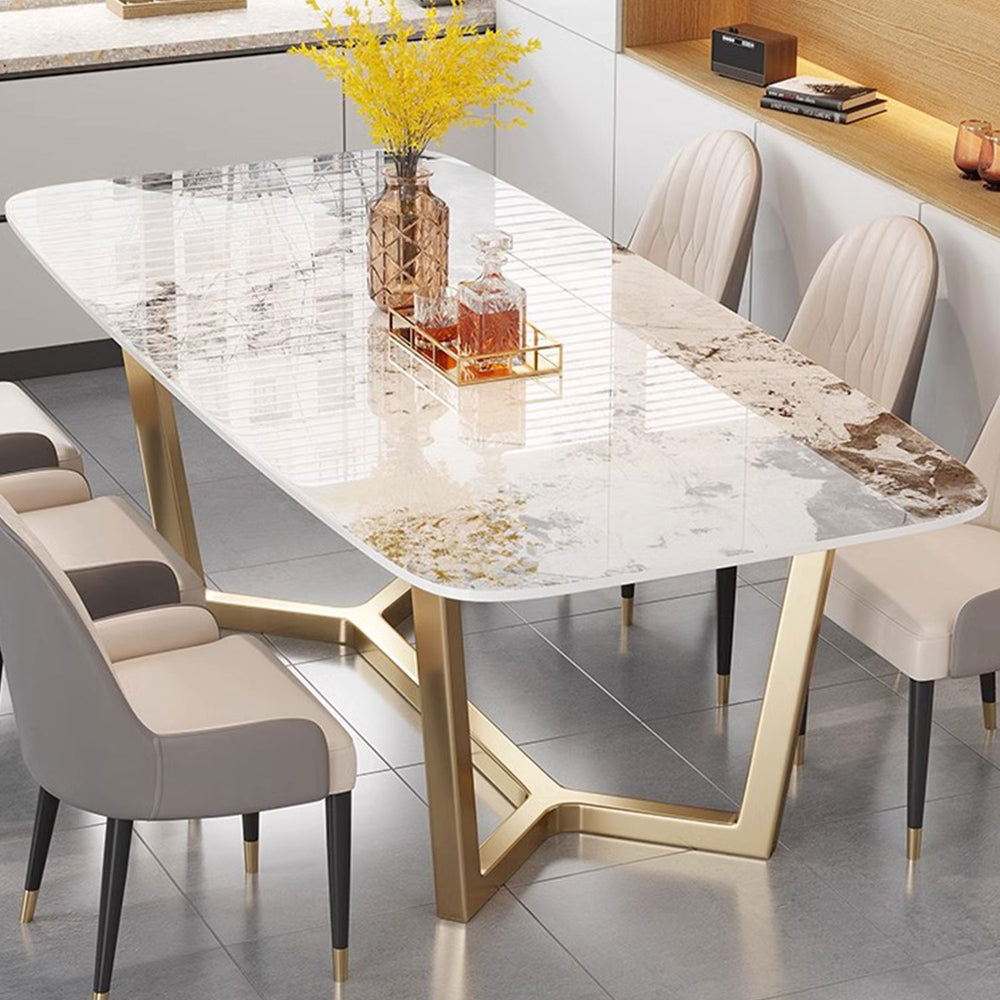 Durable Sintered Stone Dining Table Present Them