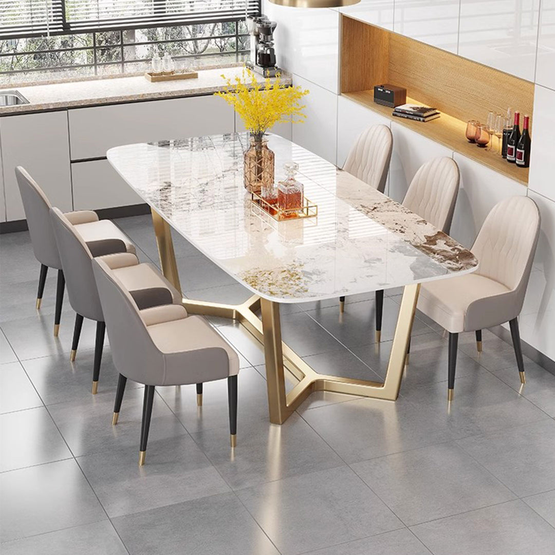 Durable Sintered Stone Dining Table Present Them