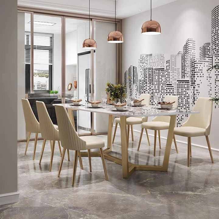 Durable Sintered Stone Dining Table Present Them