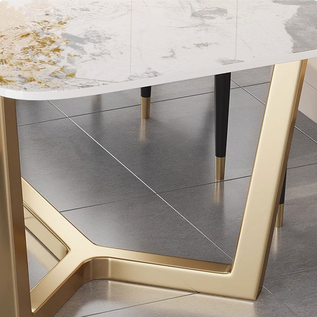 Durable Sintered Stone Dining Table Present Them