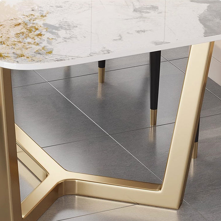 Durable Sintered Stone Dining Table Present Them