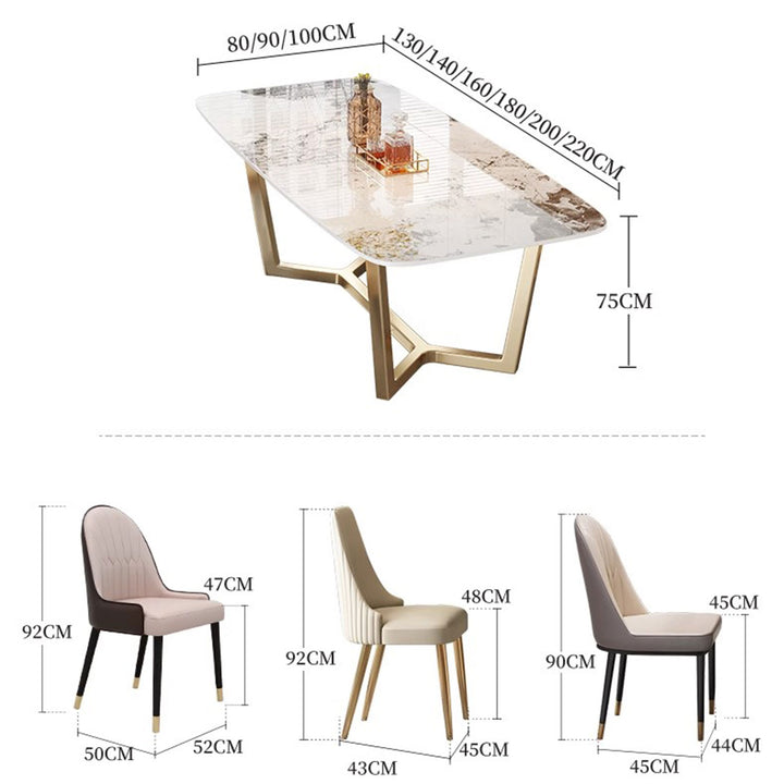 Durable Sintered Stone Dining Table Present Them
