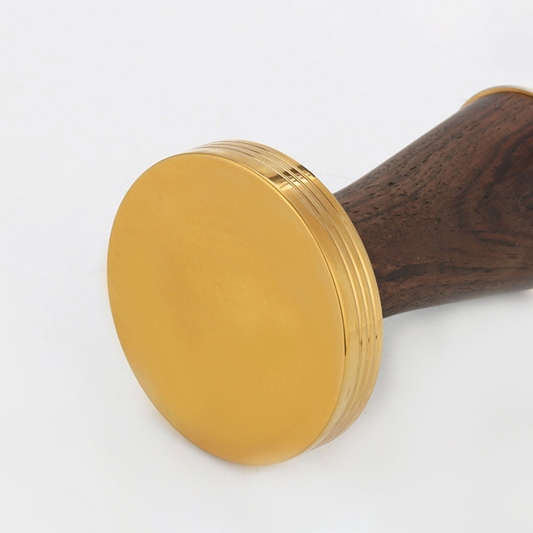 Ebony Coffee Tamper Present Them