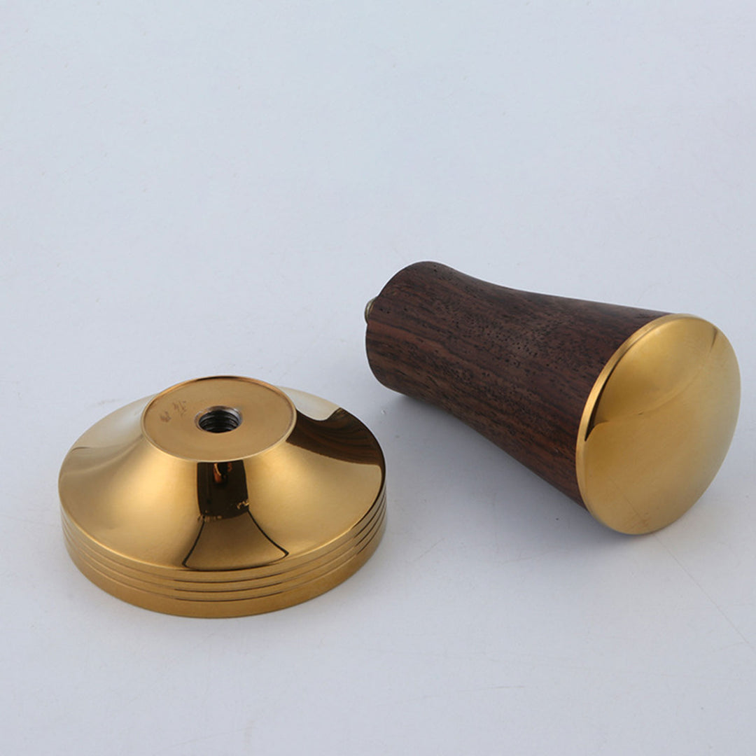 Ebony Coffee Tamper Present Them