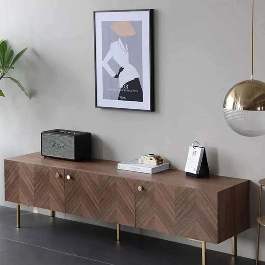 Elegant TV Stand Console Present Them