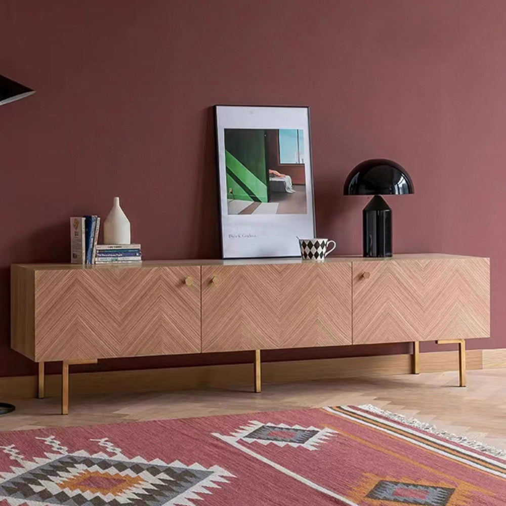 Elegant TV Stand Console Present Them