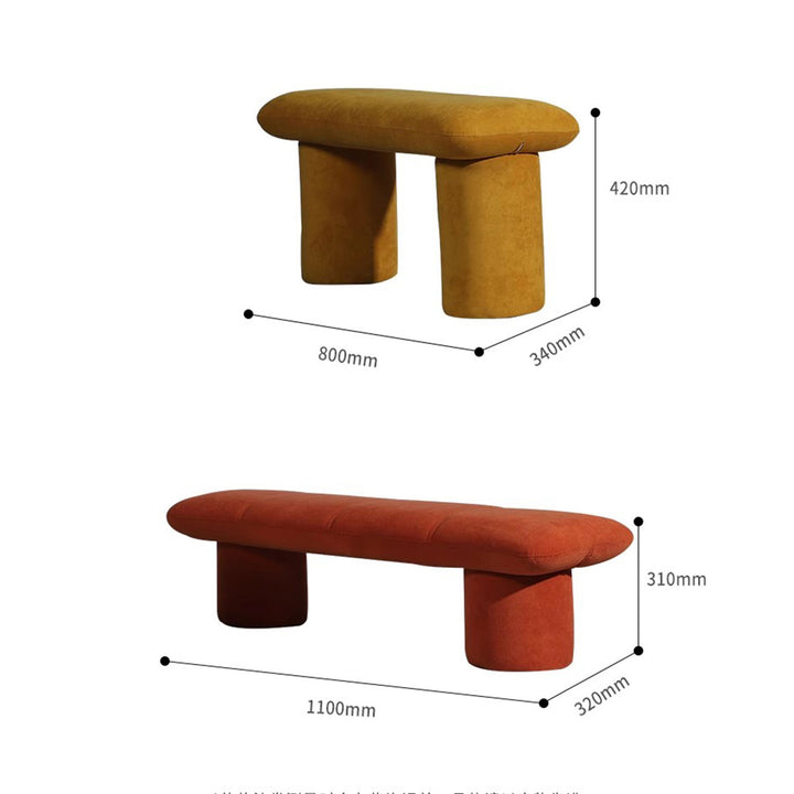 Elegant Upholstered Bench for Dining Present Them