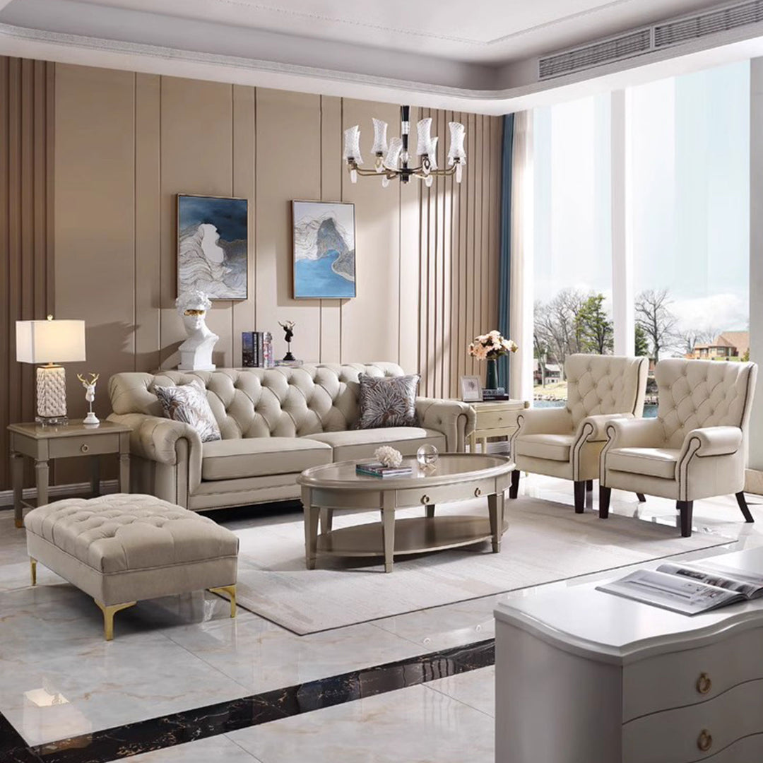 Elegant and Comfortable Chesterfield Sofa Present Them
