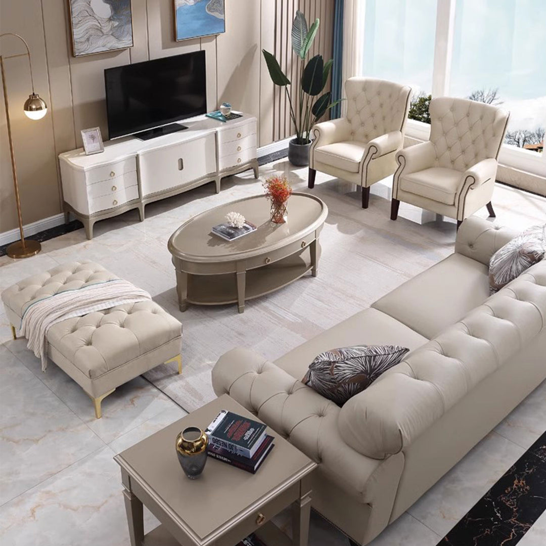 Elegant and Comfortable Chesterfield Sofa Present Them
