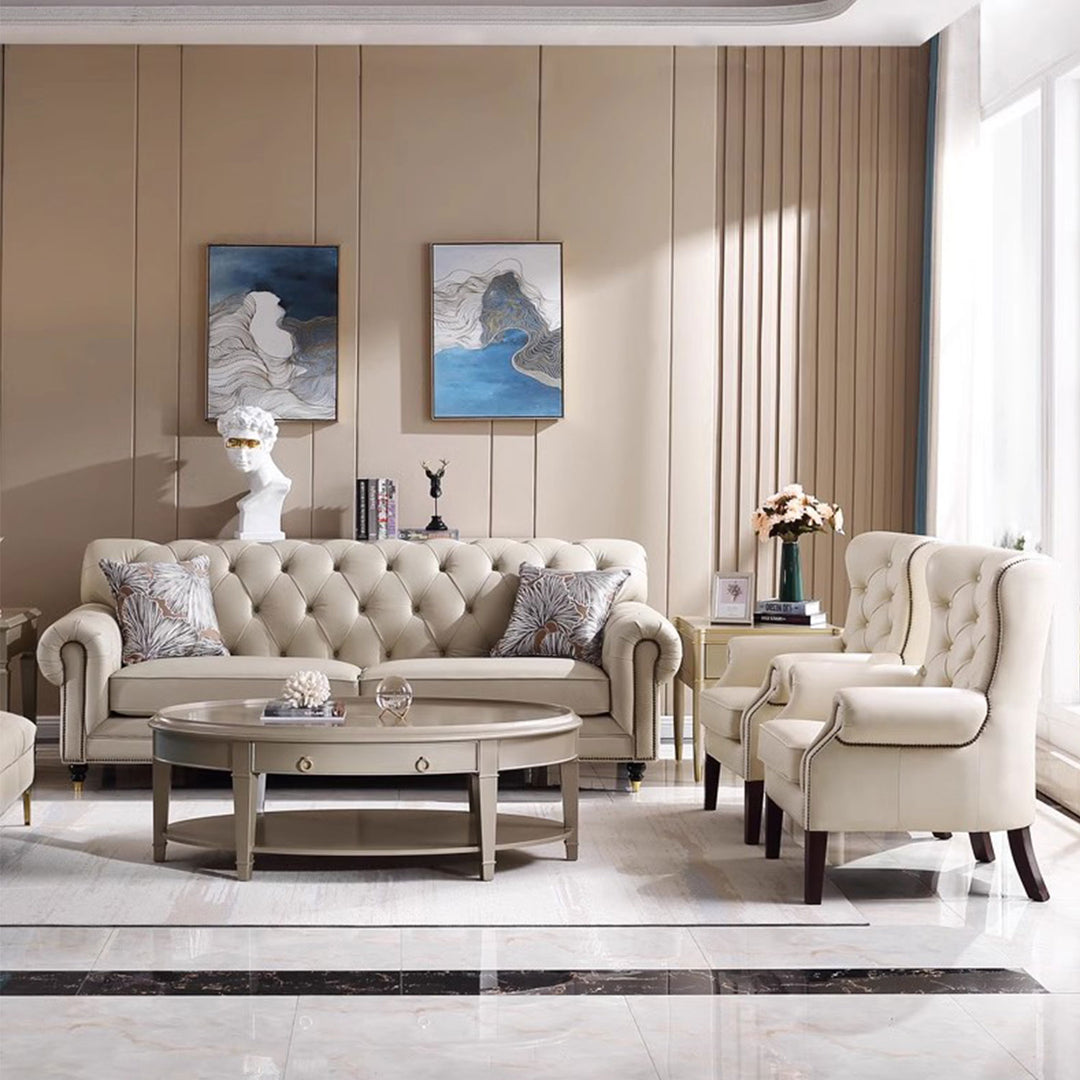 Elegant and Comfortable Chesterfield Sofa Present Them