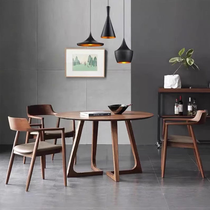 MAS-1280 Masdio Elegantly Crafted Solid Wood Dining Table Present Them