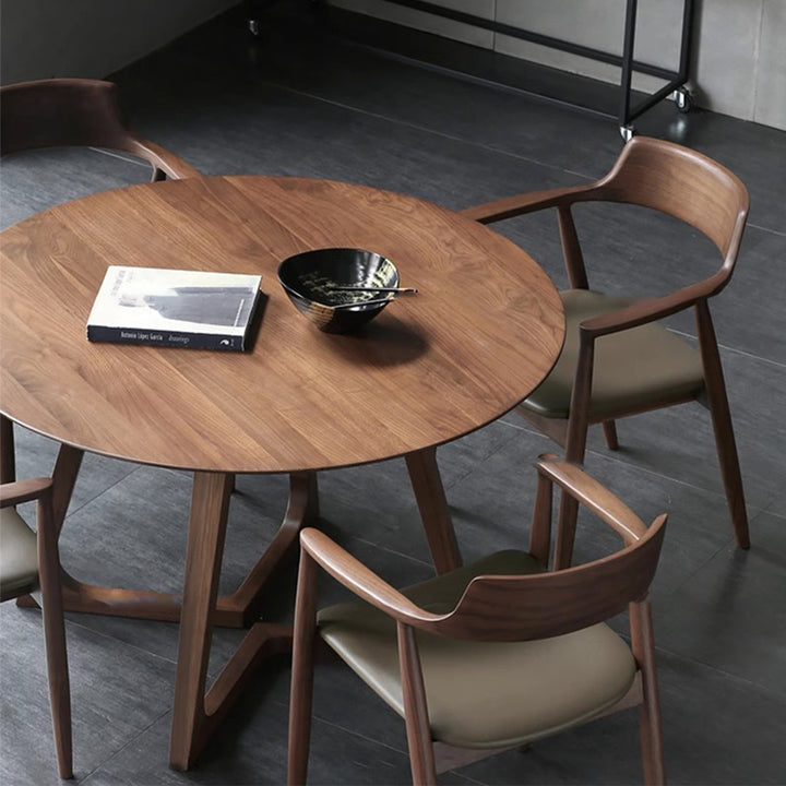 MAS-1280 Masdio Elegantly Crafted Solid Wood Dining Table Present Them