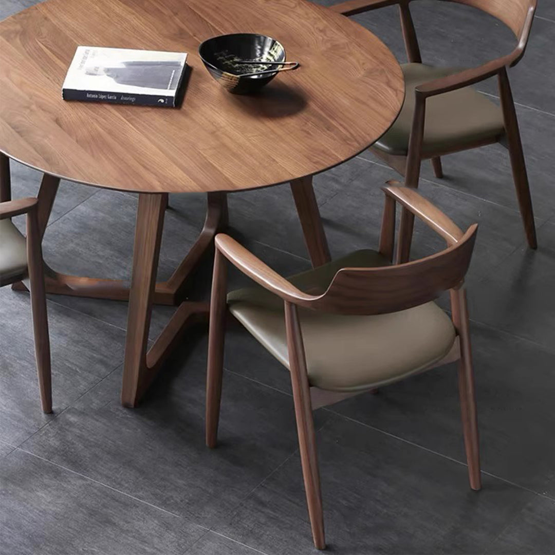 MAS-1280 Masdio Elegantly Crafted Solid Wood Dining Table Present Them