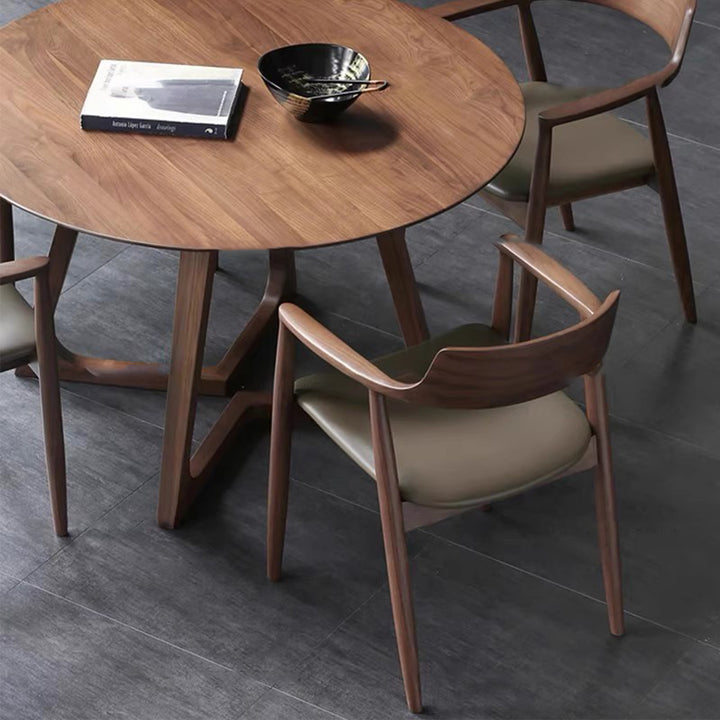 MAS-1280 Masdio Elegantly Crafted Solid Wood Dining Table Present Them
