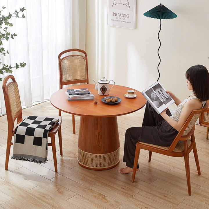 MAS-1293 Masdio Exquisite Ash Wood Dining Table Masdio