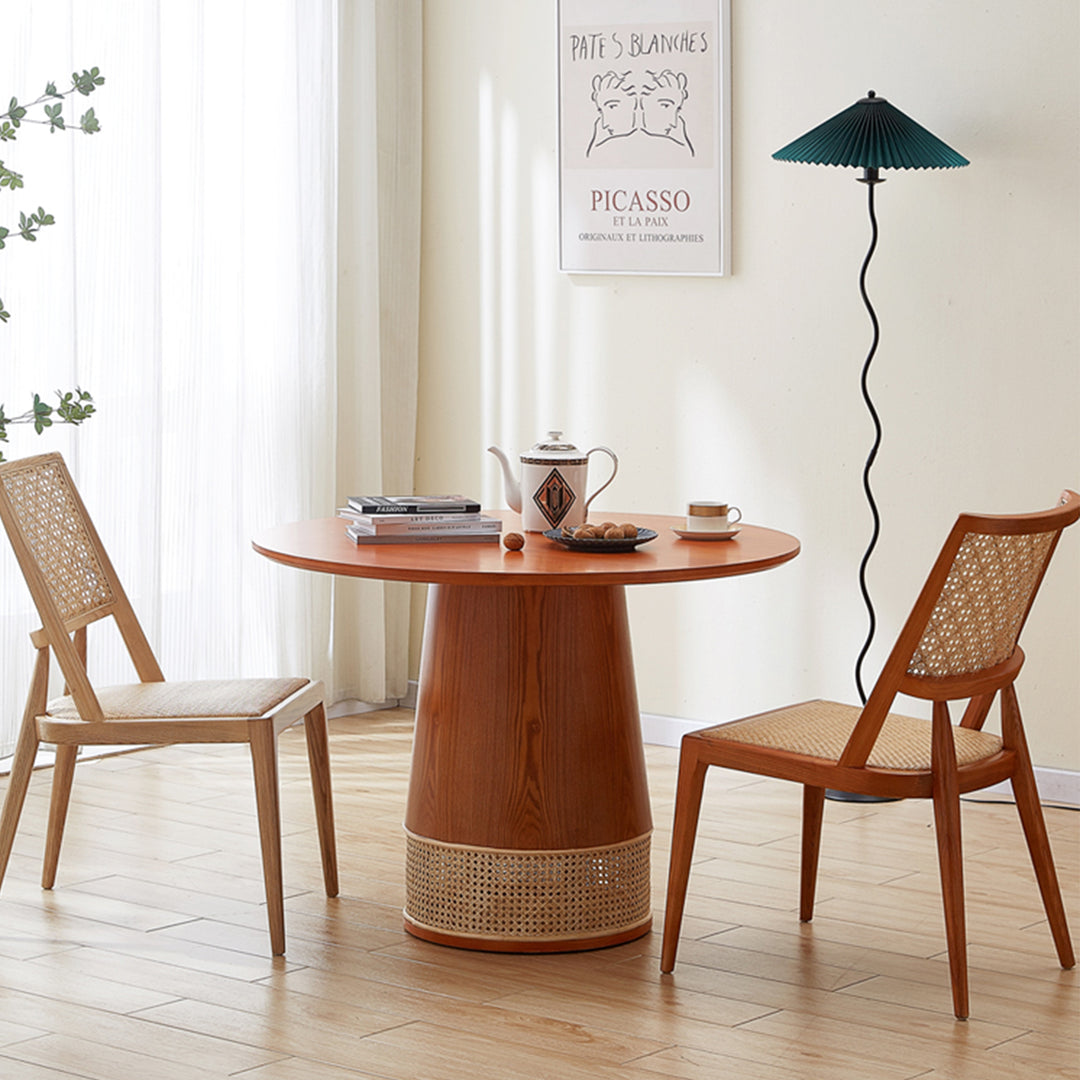 MAS-1293 Masdio Exquisite Ash Wood Dining Table Masdio
