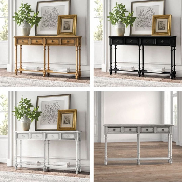 French Country-Inspired Belichick Console Table Present Them