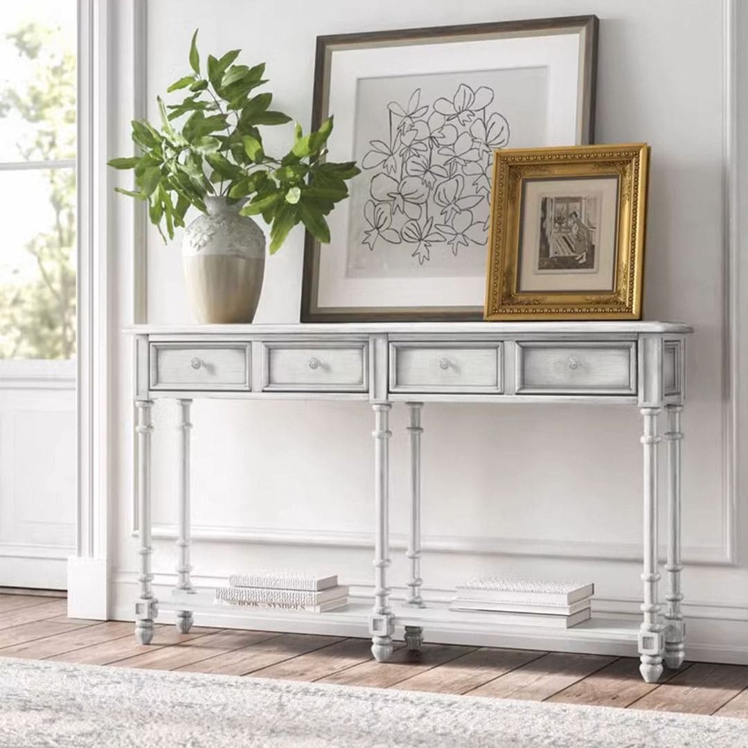 French Country-Inspired Belichick Console Table Present Them