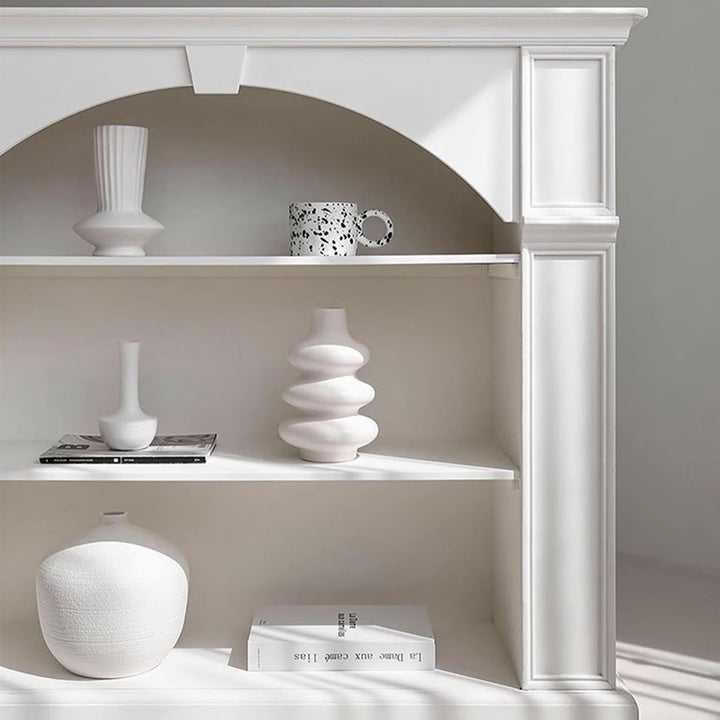 MAS-1330 Masdio French White Wooden Console Table Masdio
