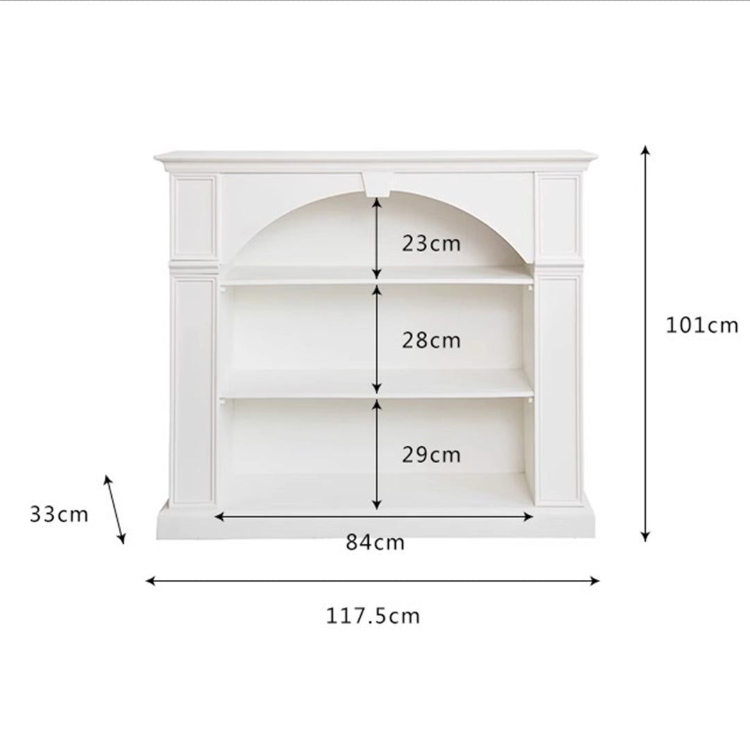 MAS-1330 Masdio French White Wooden Console Table Masdio
