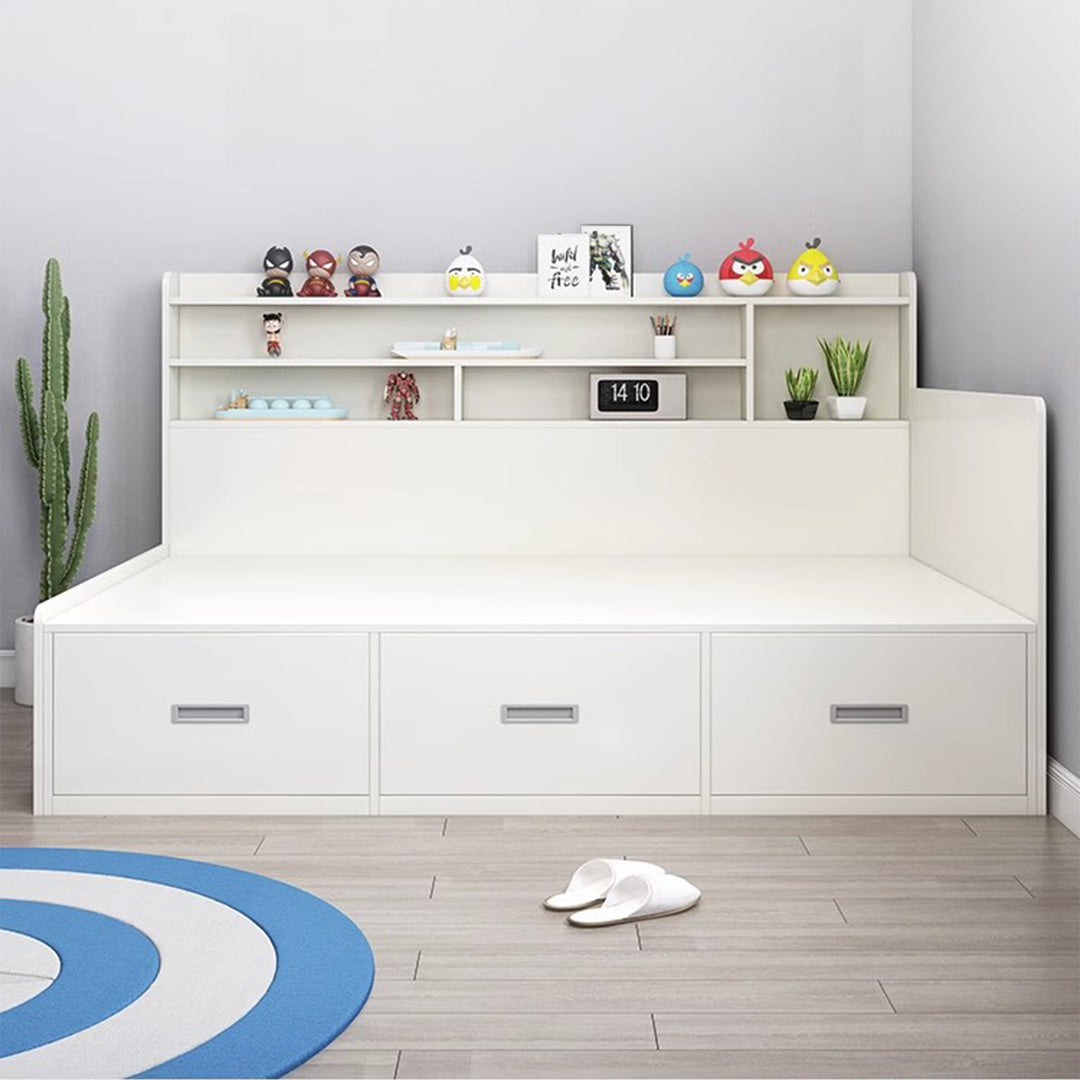 MAS-1206 Masdio Functional Storage Bed Frame for Space Optimization Present Them