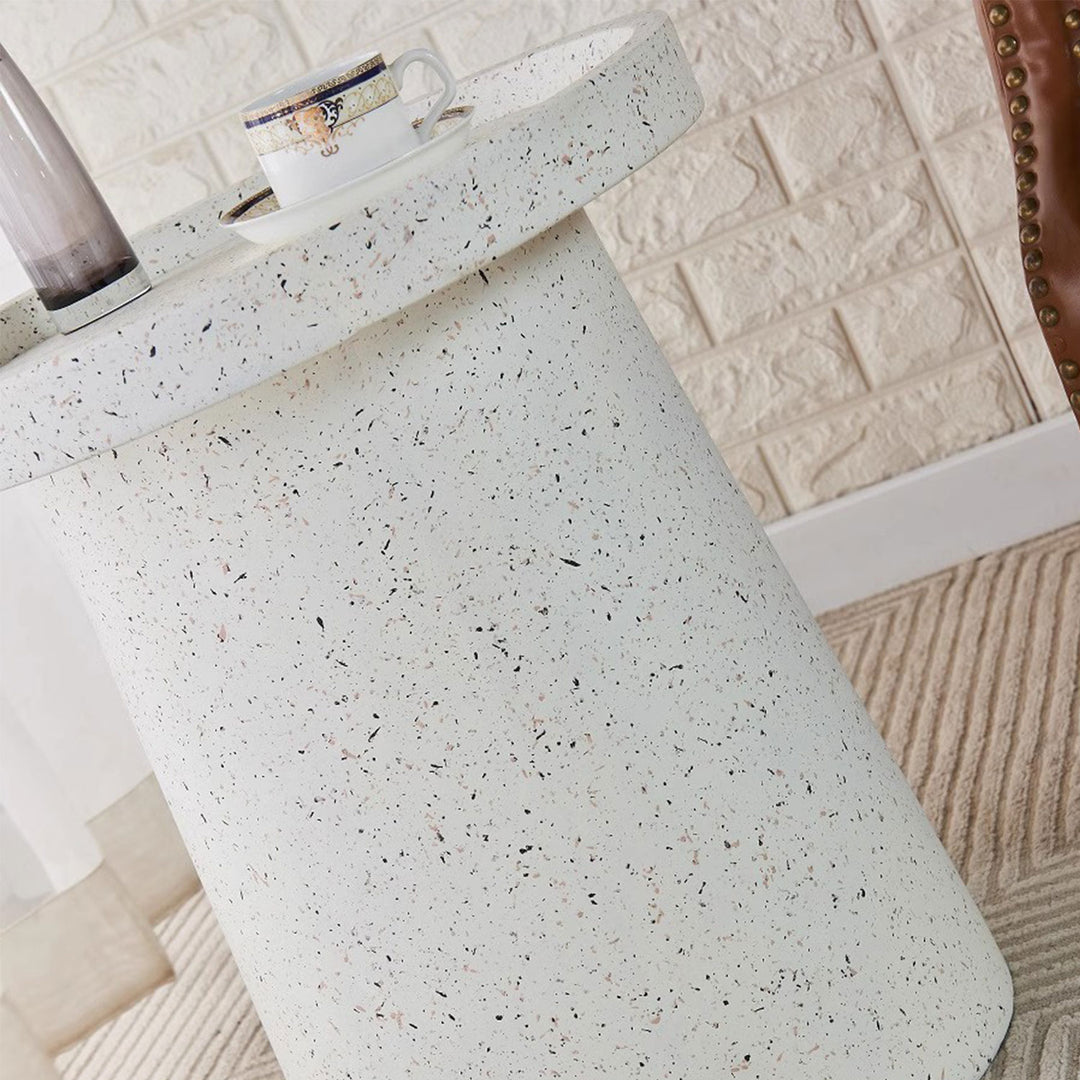 MAS-1397 Masdio Glitter Ceramic Tray Top End Table Masdio