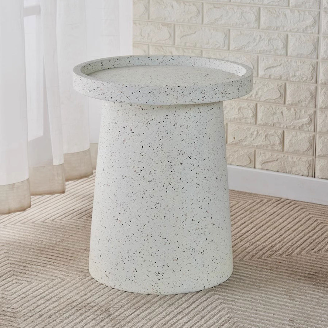 MAS-1397 Masdio Glitter Ceramic Tray Top End Table Masdio