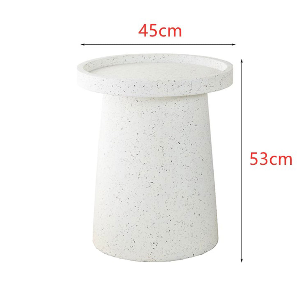 MAS-1397 Masdio Glitter Ceramic Tray Top End Table Masdio