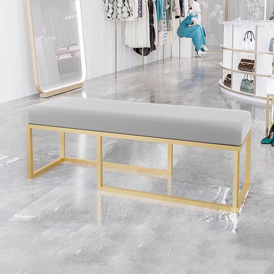 Gold Leg Bench Present Them