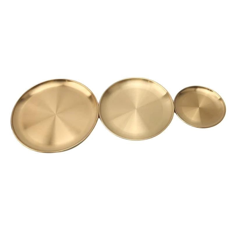 Golden Element Plate Collection (3 Piece Set) Masdio
