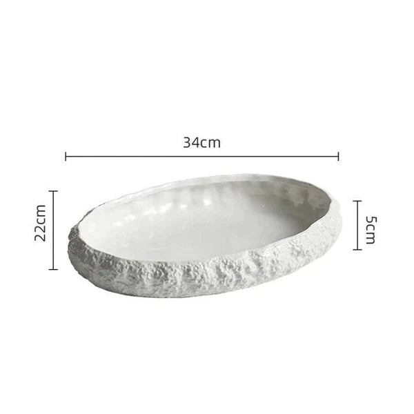 Grain Rock Platter Plate Collection Masdio