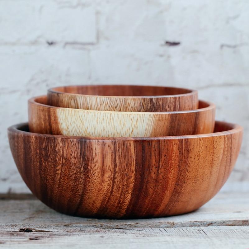 Hilary Acacia Serving Bowl Masdio