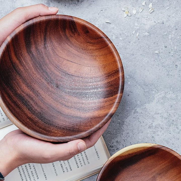 Hilary Acacia Serving Bowl Masdio