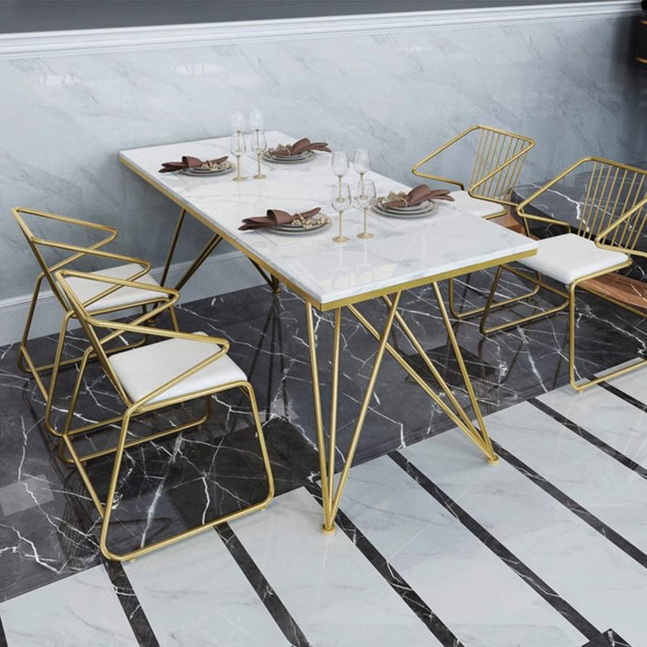 MAS-1378 Masdio INGRID Marble Dining Table Masdio