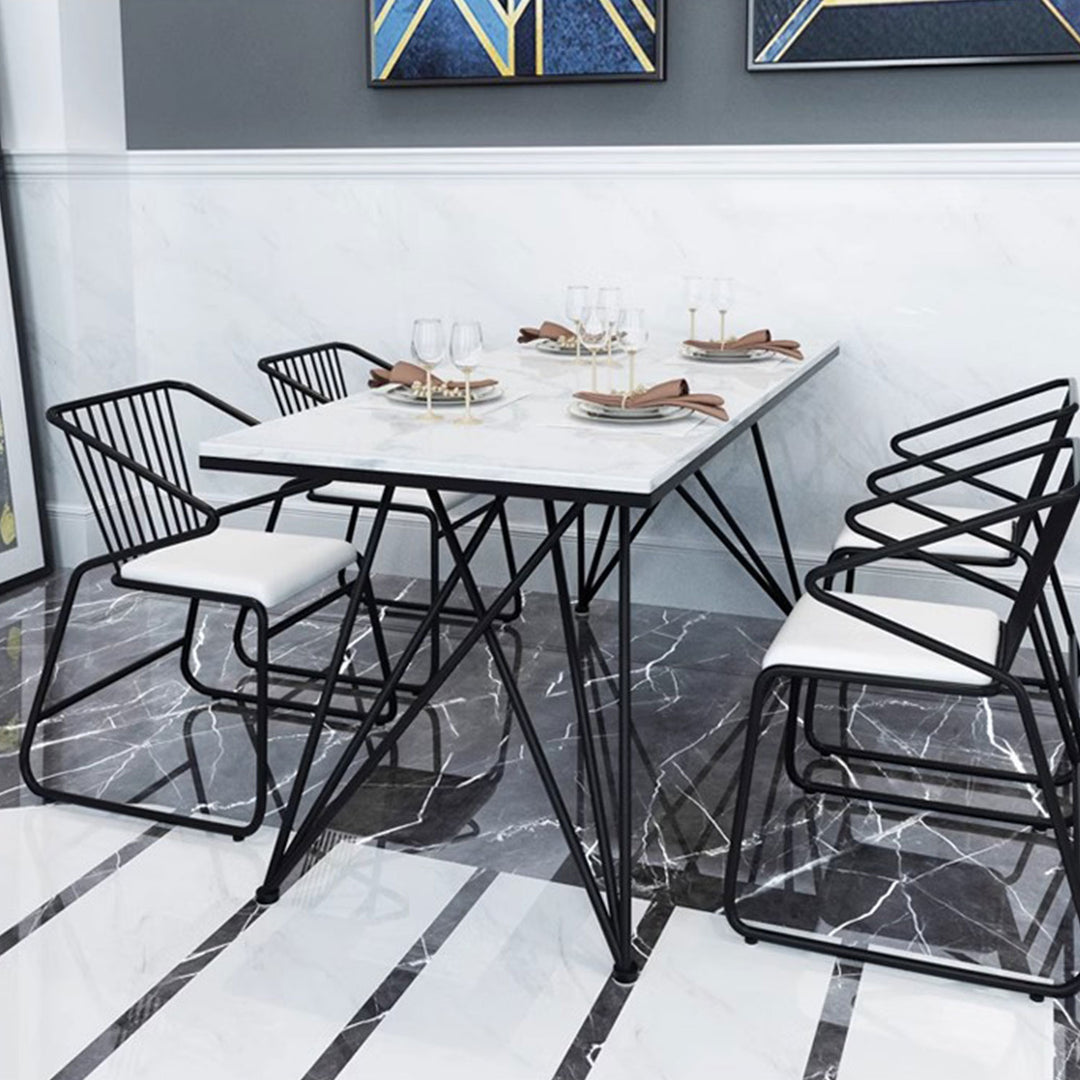 MAS-1378 Masdio INGRID Marble Dining Table Masdio