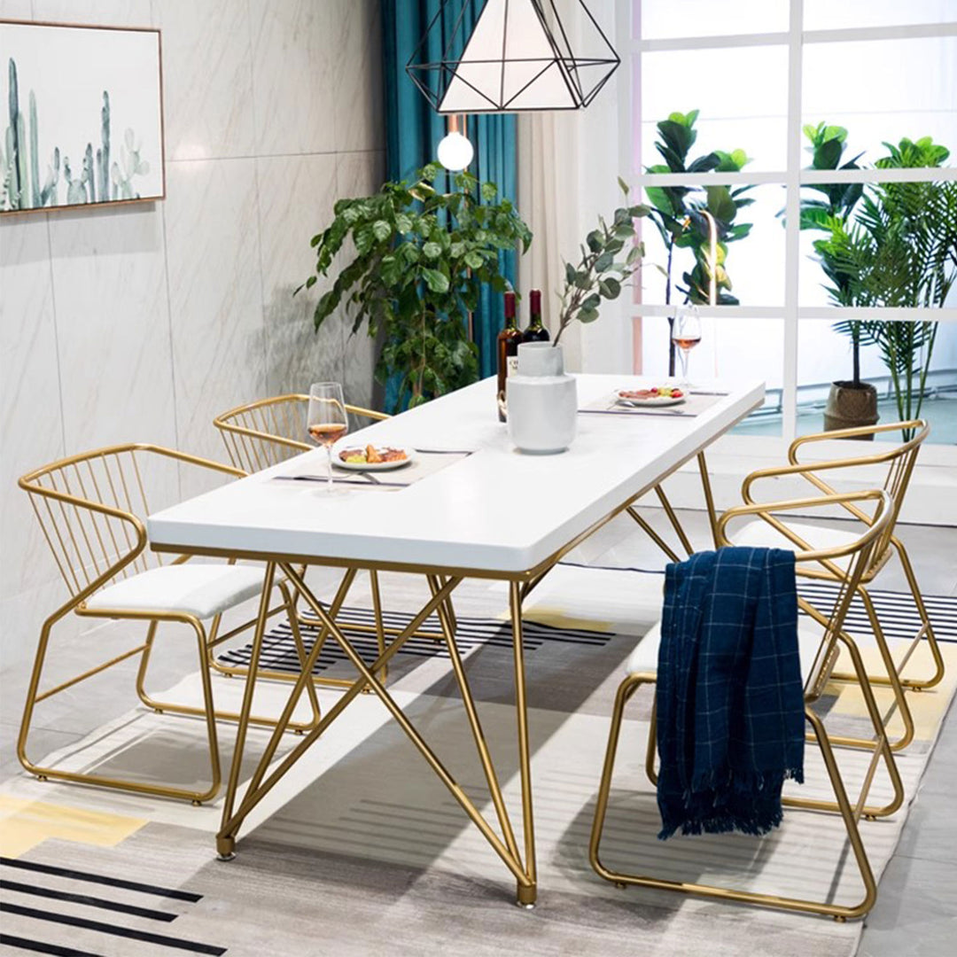 MAS-1378 Masdio INGRID Marble Dining Table Masdio