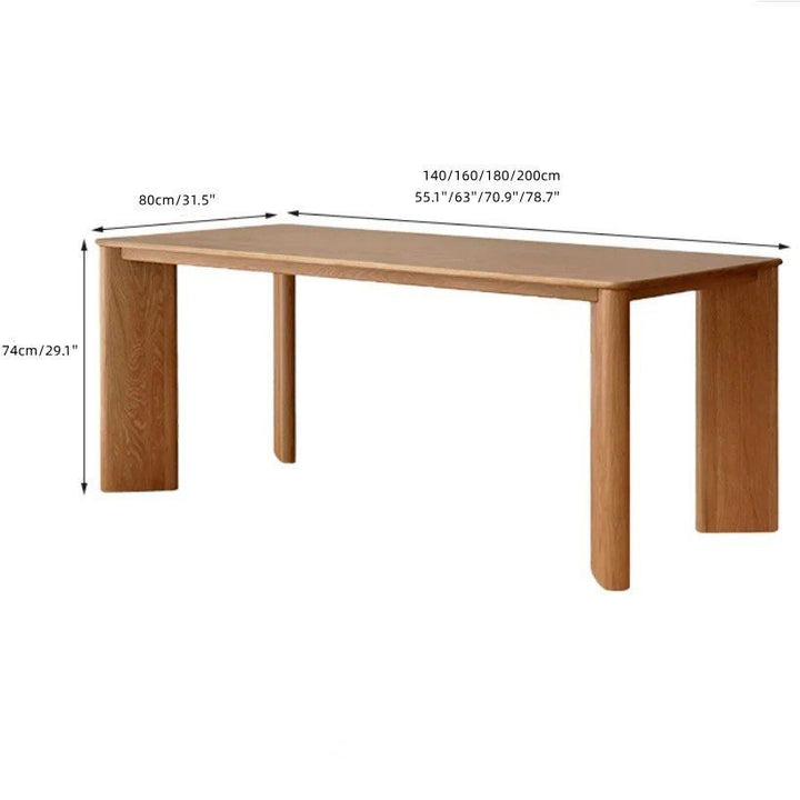 MAS-1277 Masdio Italian Ashwood Dining Table Present Them