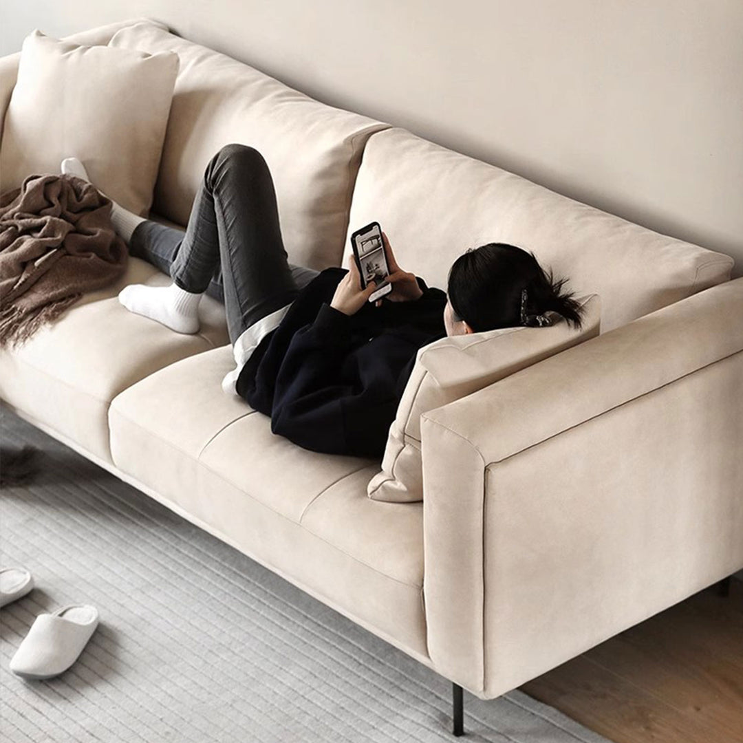 L-Shaped Arm Sofa with Chaise Sectional Present Them