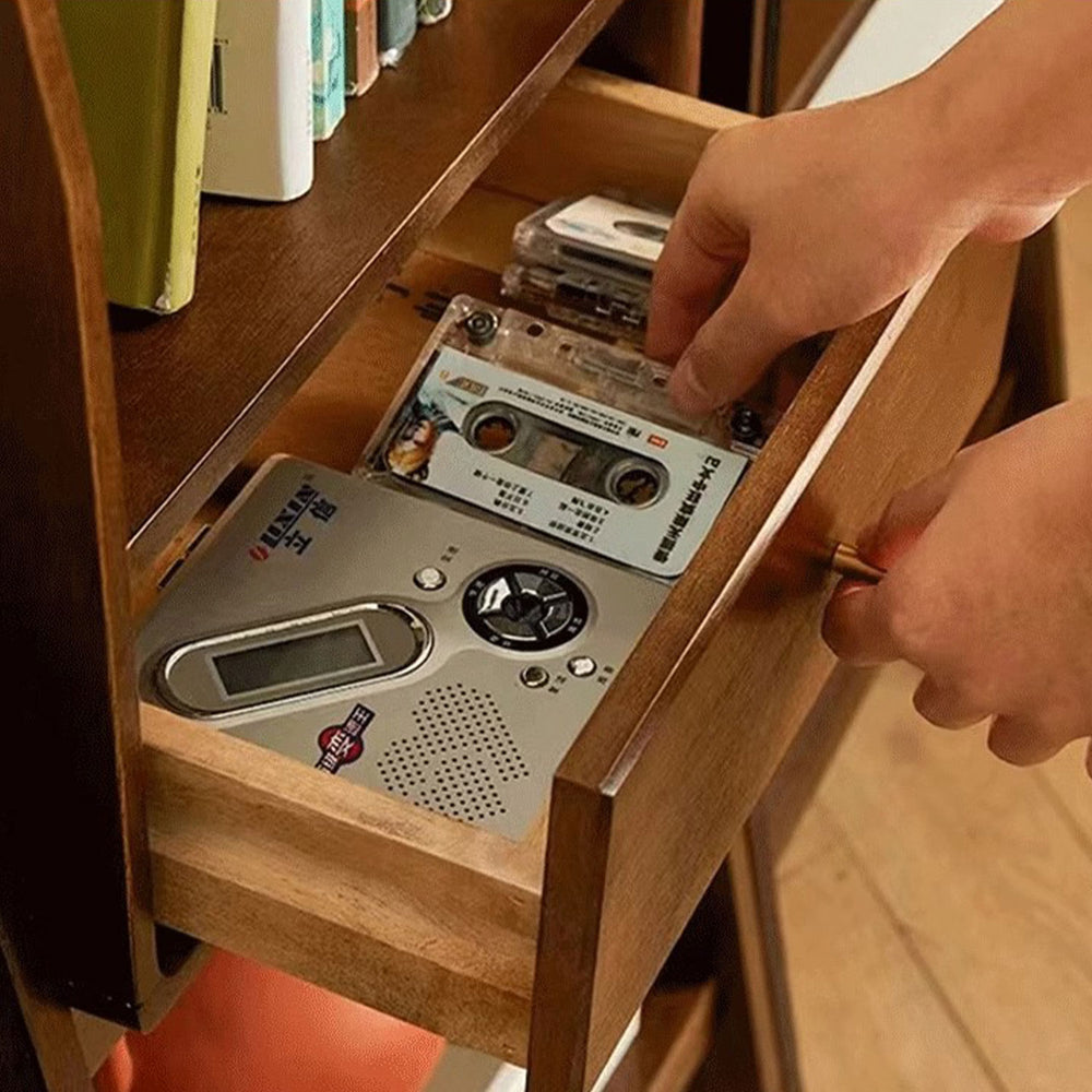 Leaning Bookshelf Present Them