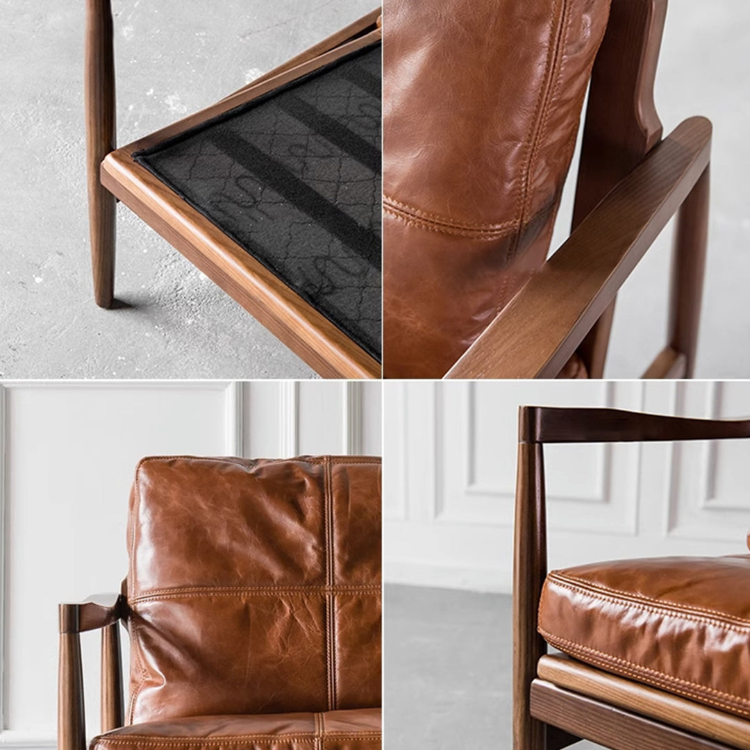 MAS-1357 Masdio Leather Sofa Visit Factory Outlet Masdio