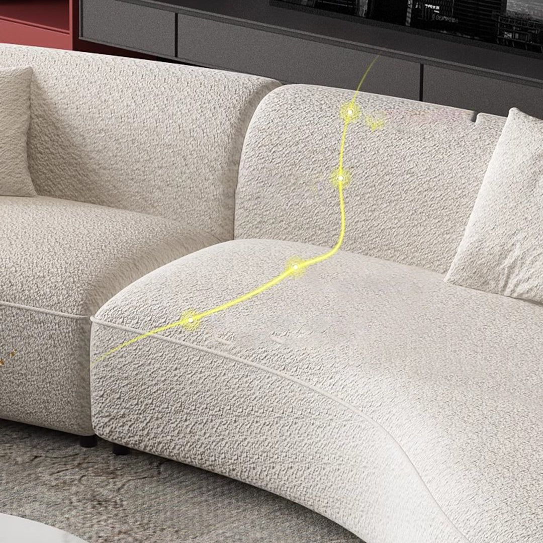 MAS-1195 Presenthem Loop Sectional Sofa Present Them
