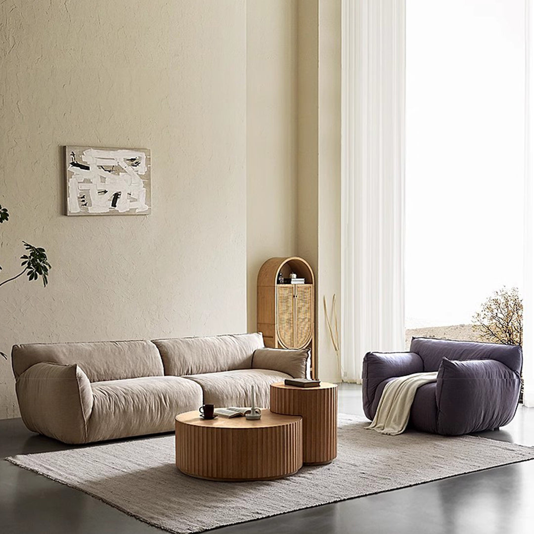 MAS-1214 Masdio Luxurious Fabric Sofa Present Them