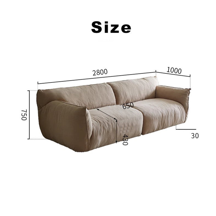 MAS-1214 Masdio Luxurious Fabric Sofa Present Them