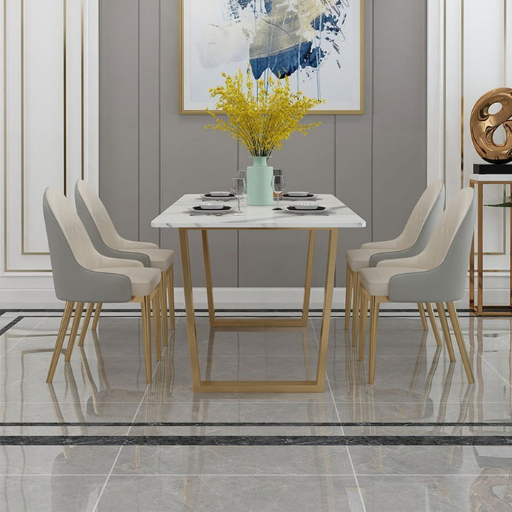 Luxurious Sintered Stone Dining Table Present Them