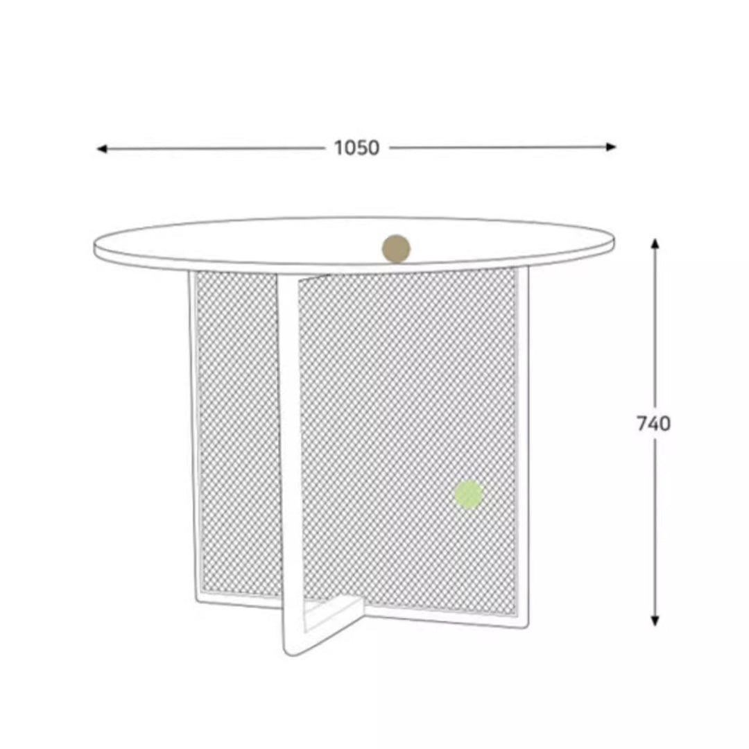 MAS-1294 Masdio MARDE Wood Dining Table Masdio