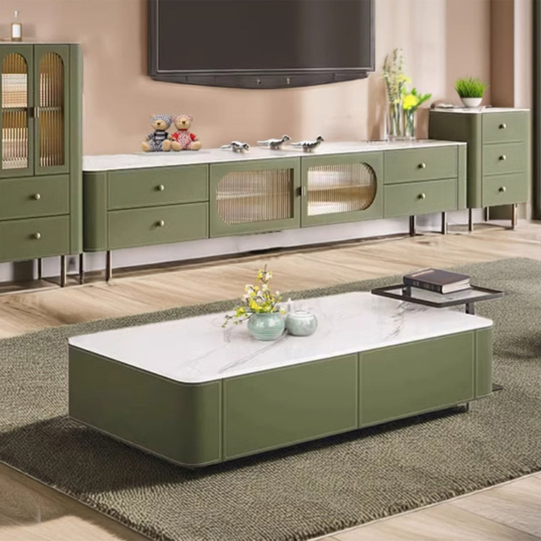 MAS-2225 Masdio ODGARD Modern Sintered Stone TV Console Masdio