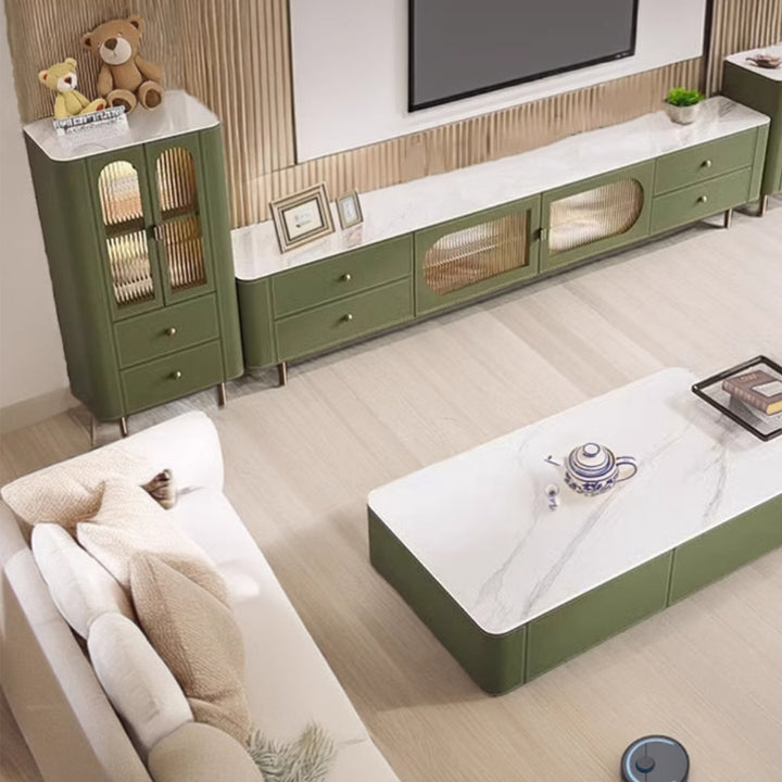 MAS-2225 Masdio ODGARD Modern Sintered Stone TV Console Masdio